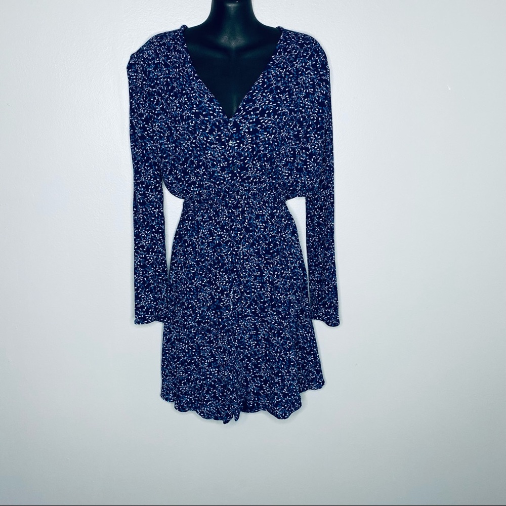 Gap Long sleeve Floral Dress